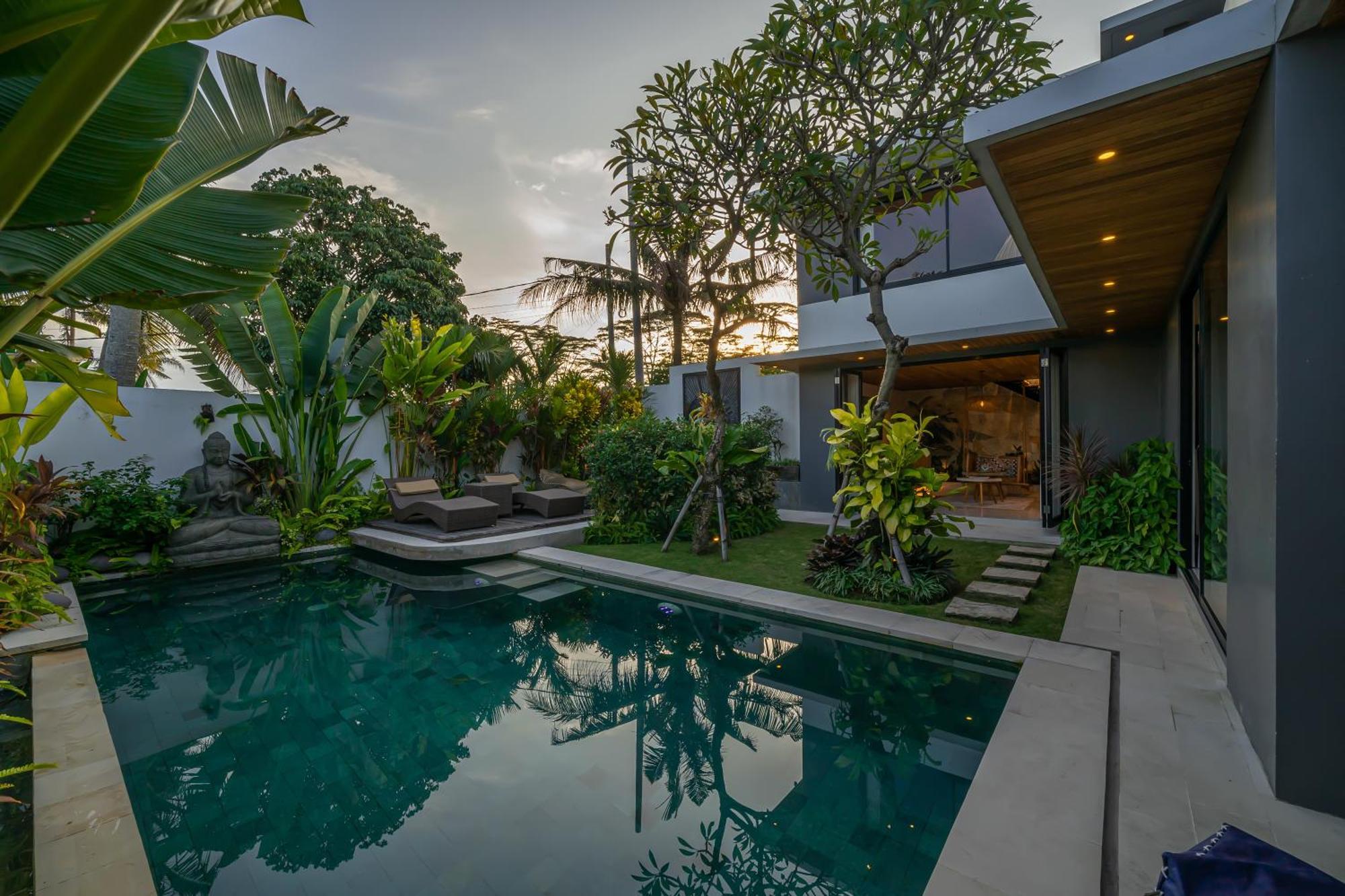 Villa Arunika - Stylish Tropical 2Br Villa Close To Nyanyi Beach! Selemadeg Exterior foto